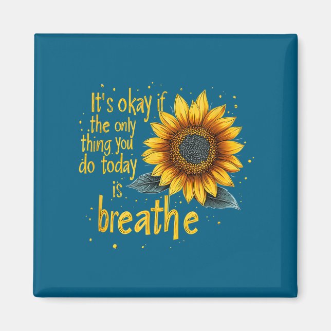 Íman Sunflower Suicide Awareness  (Frente)