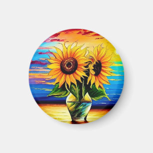 Íman Sunflower Sunset Beach