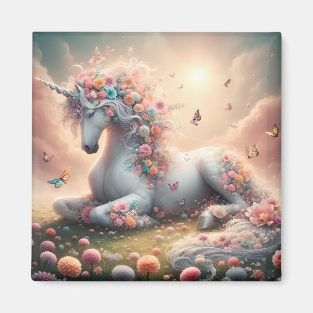 Íman Sunny Spring Flows Unicorn (Frente)
