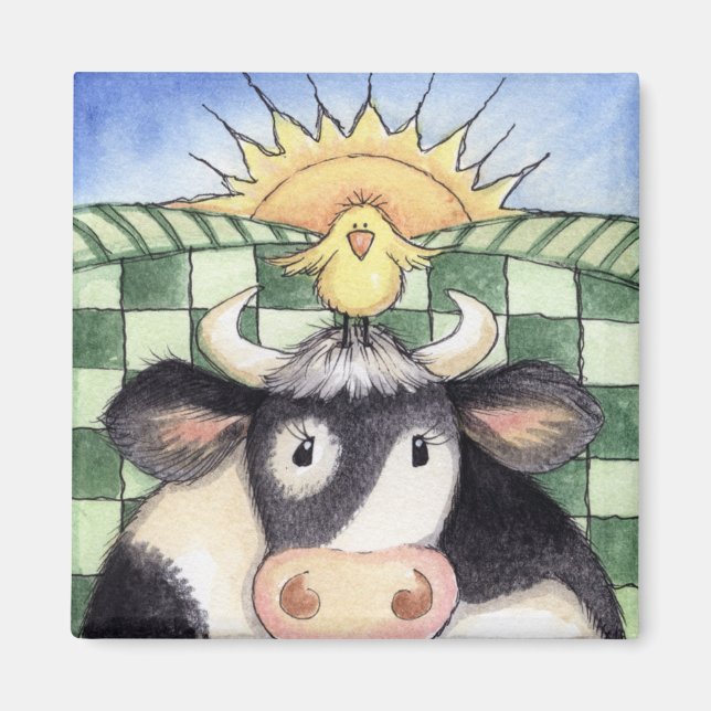 Íman Sunrise - Magneta (Frente)