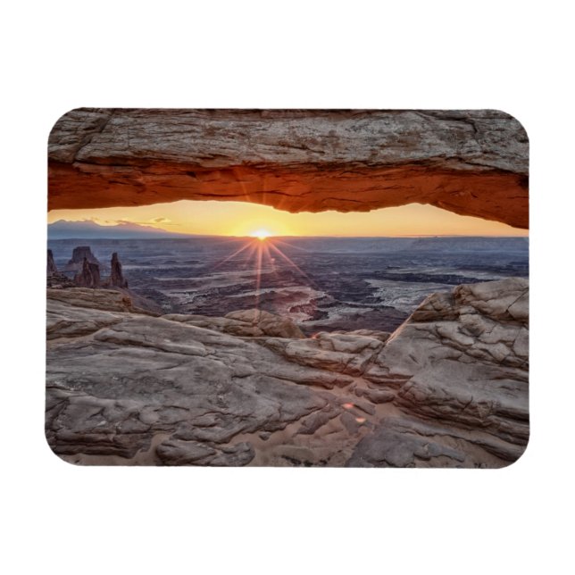 Íman Sunrise no Arco Mesa, Parque Nacional Canyonlands (Horizontal)