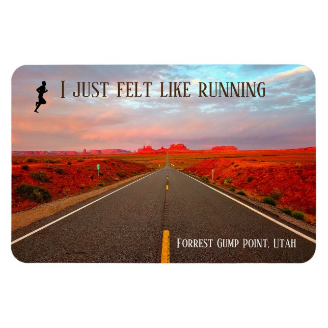 Íman Sunrise no Forrest Gump Point (Horizontal)