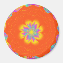 Íman Sunrise Poppy por Flor de Potência