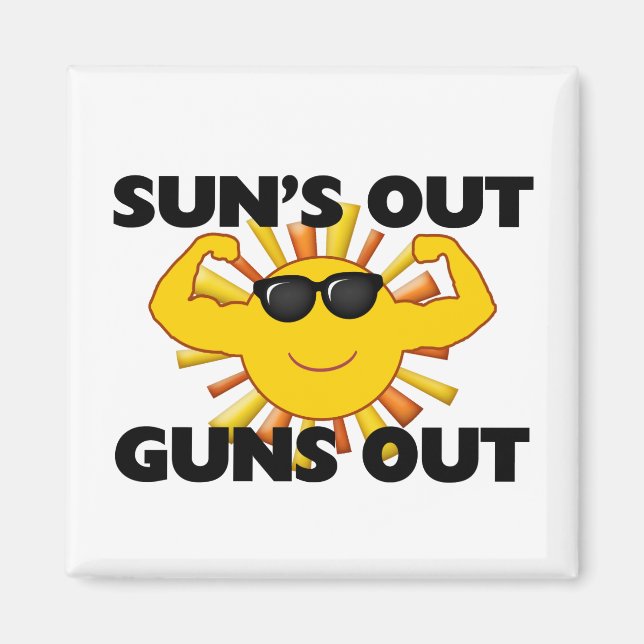 Íman Sun's Out Guns Out (Frente)