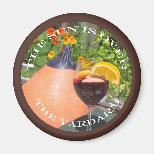 Íman Sun's Over the Yardarm (Frente)