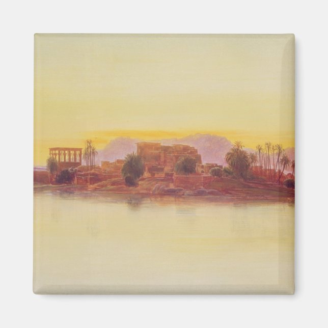 Íman Sunset, 1861 (painel) (Frente)