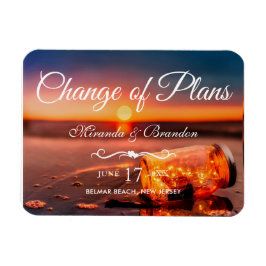 Íman Sunset Beach Mason Jar Blue Night Change of Plan