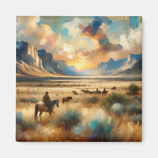Íman sunset Corral: Prairie Magnet