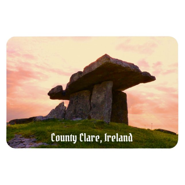 Íman Sunset County Clare Dolmen (Horizontal)