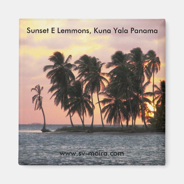 Íman Sunset, E Lemmons, Kuna Yala, Panamá (Frente)