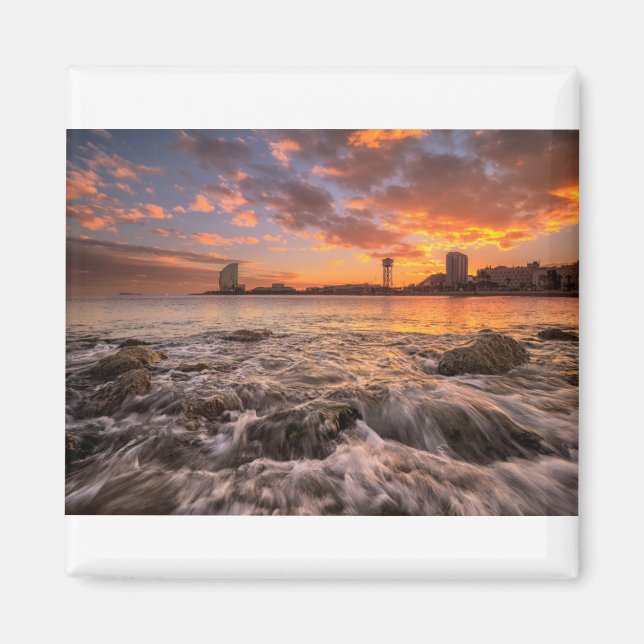 Íman Sunset Em Barcelona (Frente)