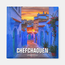 Sunset em Chefchaouen Marrocos Viagem
