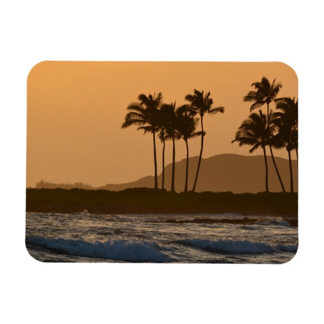 Íman Sunset em Kauai (Horizontal)