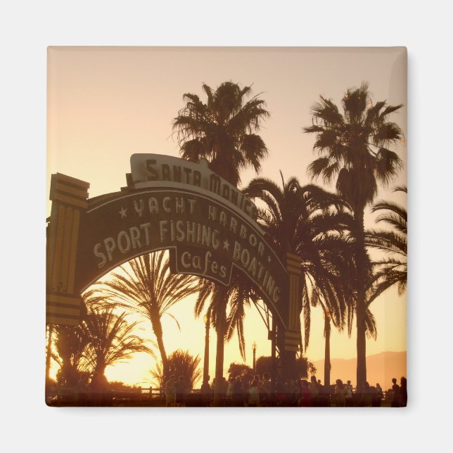 Íman Sunset em Papais noeis Mônica Magnet (Frente)