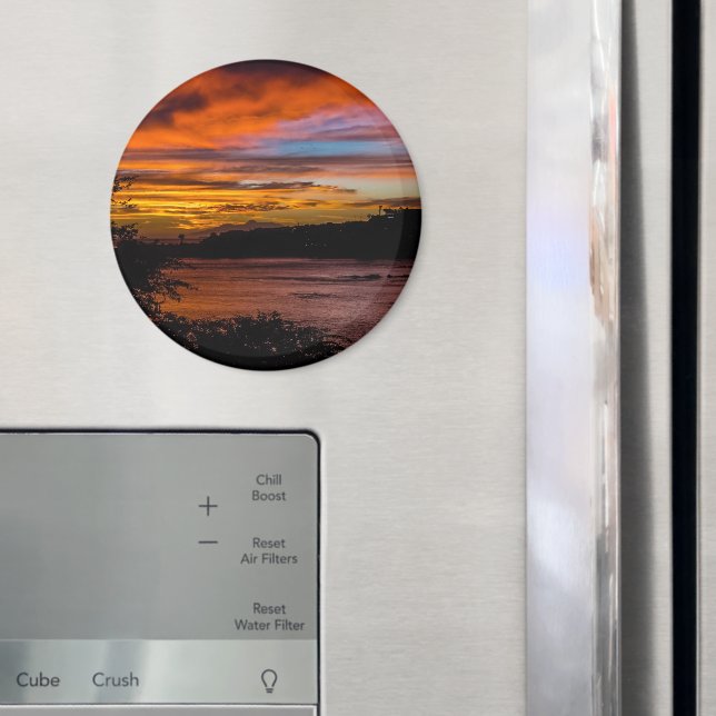 Íman Sunset na Praia, Cabo Verde (In Situ (Fridge))