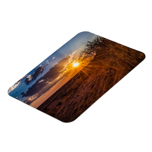 Íman Sunset no deserto de Kalahari, Namíbia (Left Side)