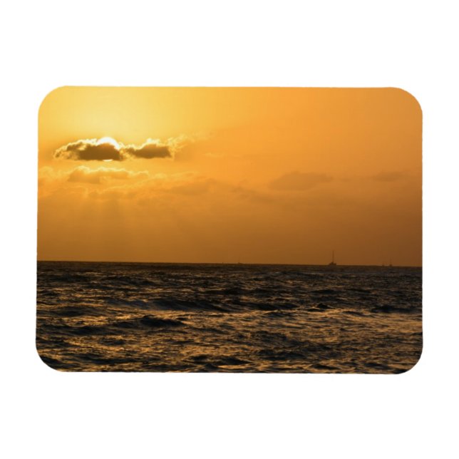 Íman Sunset no Havaí (Horizontal)
