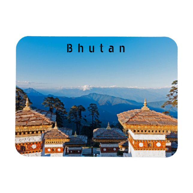 Íman Sunset on Dochula Pass - Butão, Himalaya (Horizontal)