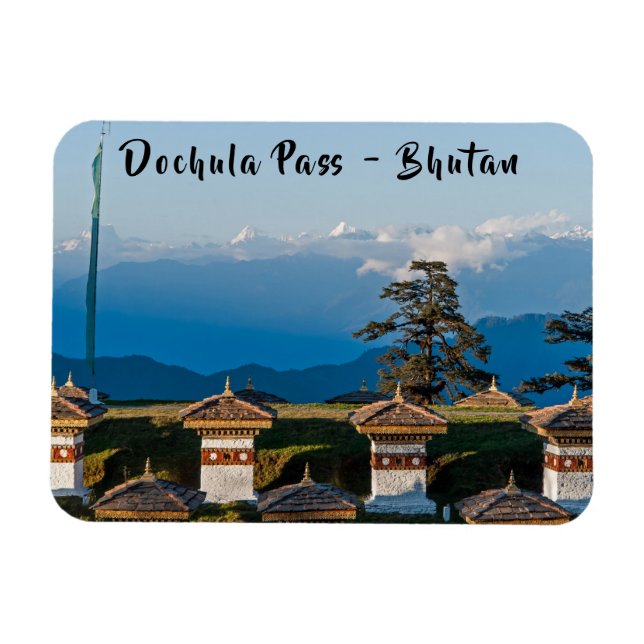 Íman Sunset on Dochula Pass - Butão, Himalaya (Horizontal)