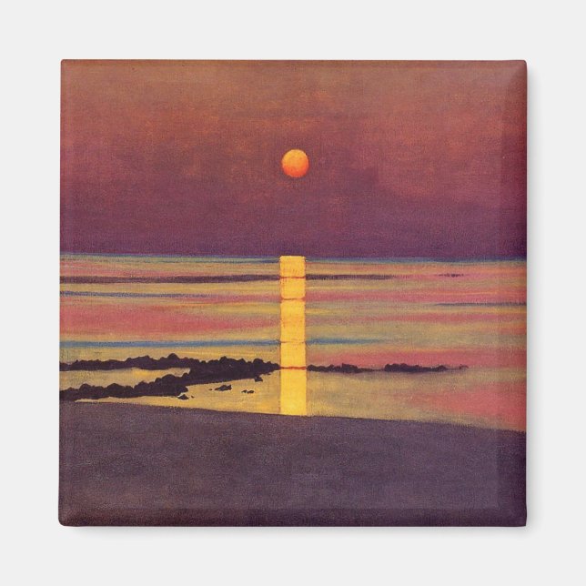 Íman Sunset (por Félix Vallotton) (Frente)