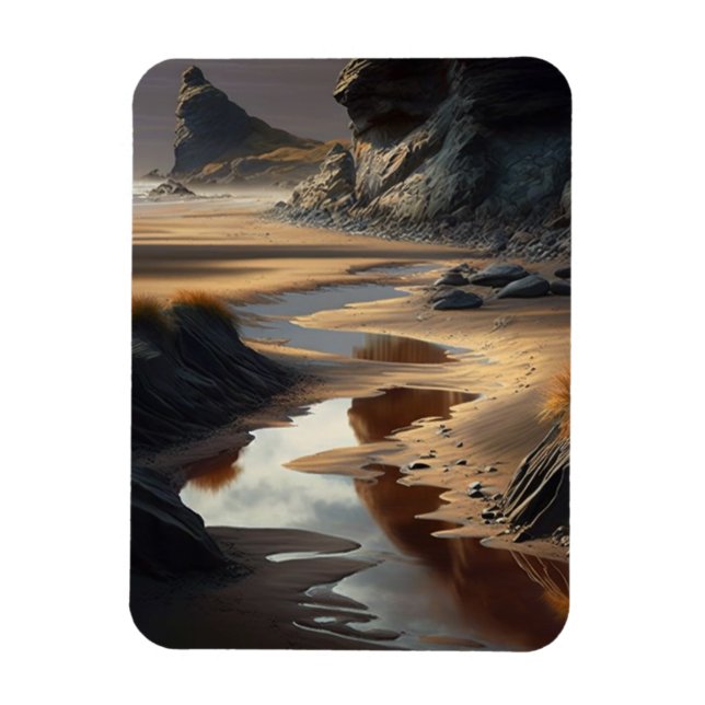 Íman Sunset Shore (Vertical)