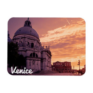 Íman Sunset sobre Basilica em Veneza