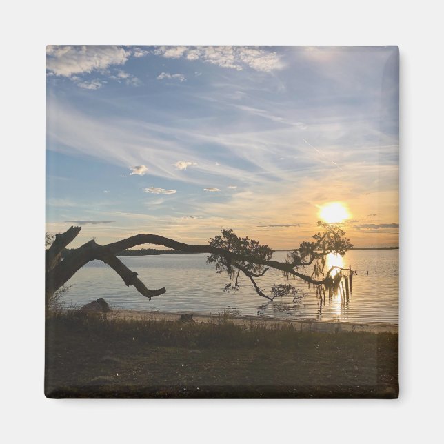 Íman Sunset Sobre East Bay (Frente)