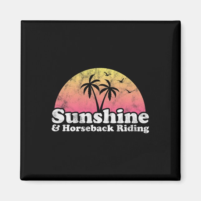 Íman Sunshine E Horseback (Frente)