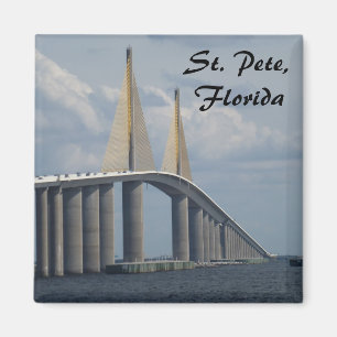 Íman Sunshine Skyway Bridge Florida Magnet