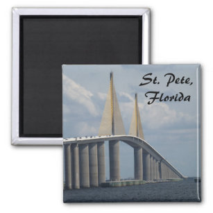 Íman Sunshine Skyway Bridge Florida Magnet