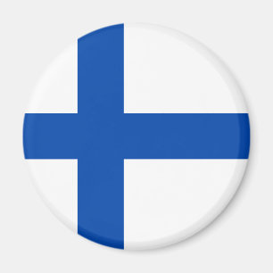 Íman Suomen Lippu - a bandeira de Finlandia