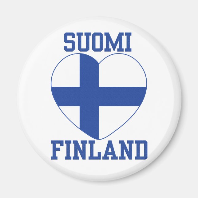 Íman SUOMI FINLAND (Frente)
