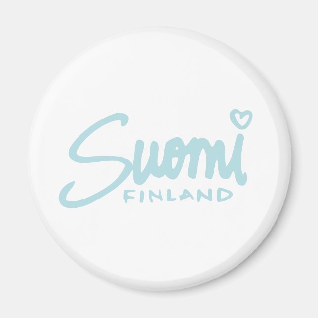 Íman Suomi Finlândia 5 (Frente)