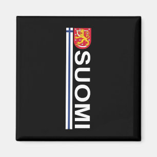 Íman Suomi Soccer e impressão desportiva - Orgulho Naci