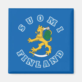 Íman Suomileijona - Suomi-Finlândia - jääkaappimagneett