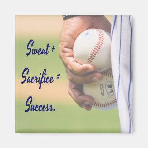 Íman Suor mais Sacrifício é igual ao sucesso BASEBALL