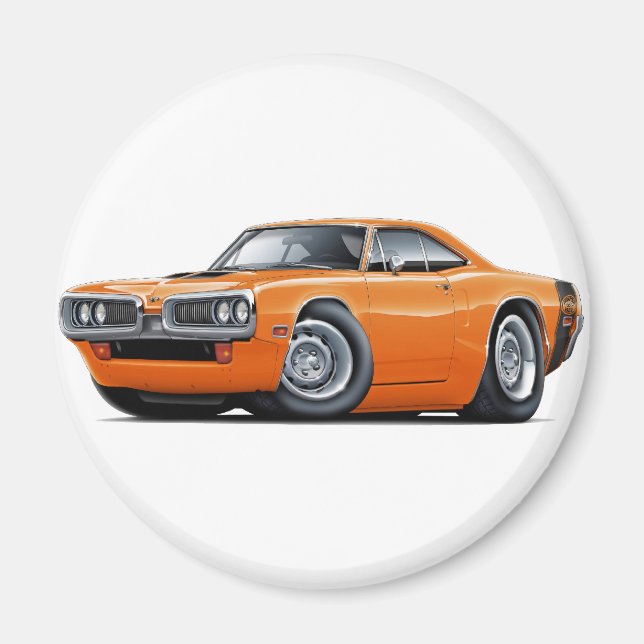 Íman Super Bee Orange-Black Car 1970 (Frente)
