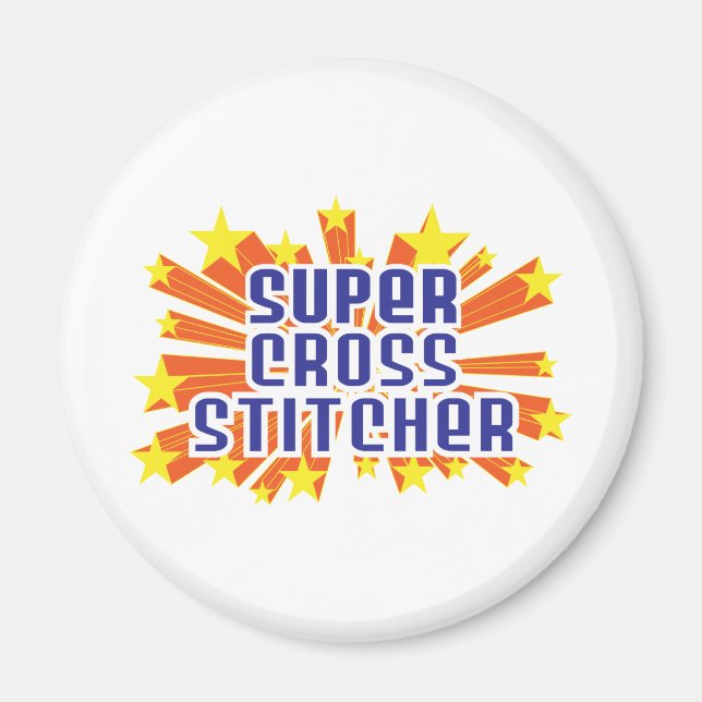 Íman Super Cross Stitcher (Frente)