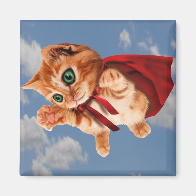Íman Super Gatinho (Frente)