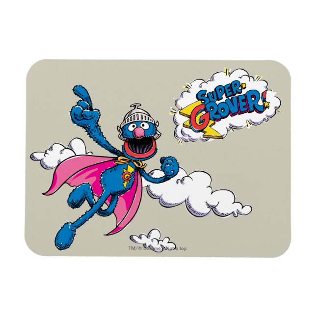 Íman Super Grover Antigo (Horizontal)