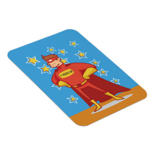 Íman Super-herói do primeiro Dia de os pais