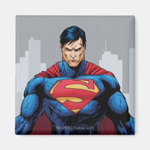 Íman Super-homem em pé