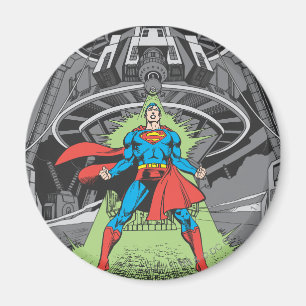 Íman Super-homem exposto a kryptonita