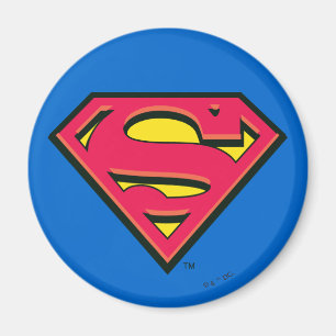 Íman Super-Homem  Logotipo clássico