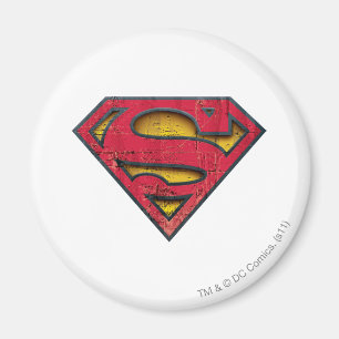 Íman Super-Homem  Logotipo em dificuldades