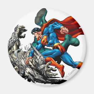 Íman Super-homem luta