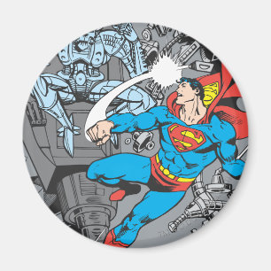 Íman Super-homem luta contra o Brainiac