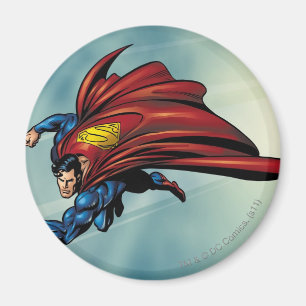 Íman Super-homem voa com capa