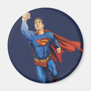 Íman Super-Homem Voando à Esquerda