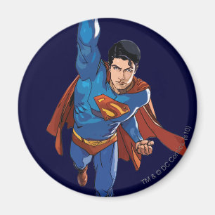 Íman Super-Homem Voando para a frente